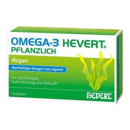 Omega-3 Hevert roślinne kapsułki miękkie, 120 sztuk
