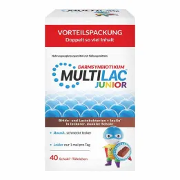 Tabletki Multilac Synbiotic Junior, 40 szt