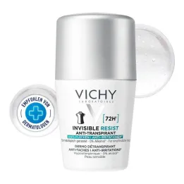 Vichy Dezodorant w kulce 72h Anti-Stain Invisible, 50 ml