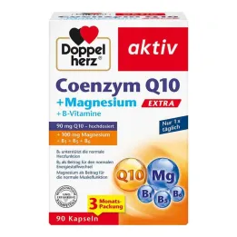 Doppelherz Koenzym Q10 Extra + Kapsułki Magnezowe, 90 sztuk