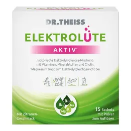 Dr.Theiss Elektrolüte Aktywne saszetki z proszkiem, 15 szt
