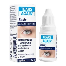 Tears Again Podstawowe krople do oczu, 15 ml