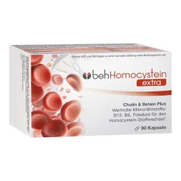 Beh Homocysteine ekstra kapsułki, 90 szt
