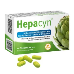 Hepacyn karczoch cholinowy tabletki powlekane, 60 szt
