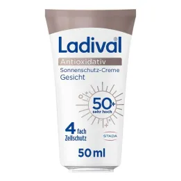 Ladival Przeciwutleniający krem do twarzy LSF 50+, 50 ml
