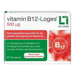 Witamina B12-Loges 500 µg kapsułki, 60 szt