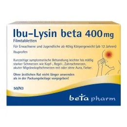 Ibu-Lysine beta 400 mg tabletki powlekane, 50 szt