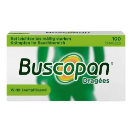 Tabletki powlekane Buscopan, 100 tabletek