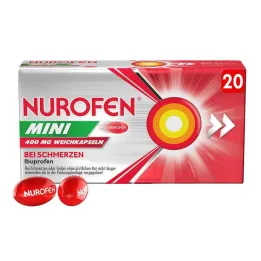 Nurofen Mini 400 mg kapsułki miękkie, 20 szt