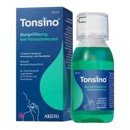 Tonsino roztwór do płukania gardła na ból gardła, 120 ml