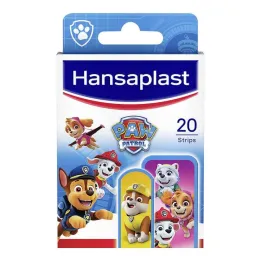 Plastry gipsowe dla dzieci Hansaplast Psi Patrol, 20 sztuk