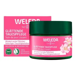 Weleda wygładzająca pielęgnacja na dzień z dziką różą &amp; , biała herbata, 40 ml