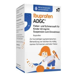 Ibuprofen ADGC Syrop przeciwgorączkowy i przeciwbólowy dla dzieci 40 mg/ml, 100 ml