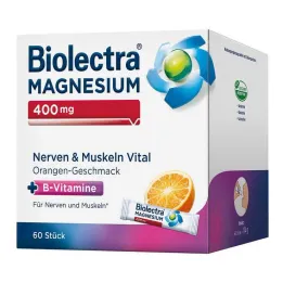 Biolectra Magnez 400 mg Nerwy & Mięśnie Vital, 60 szt