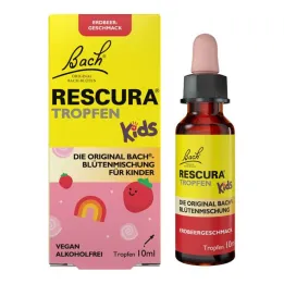 Bacha oryginalne krople Rescura Kids truskawkowe bezalkoholowe, 10 ml