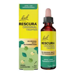 Bacha oryginalne krople Rescura bezalkoholowe jabłko-mięta, 20 ml
