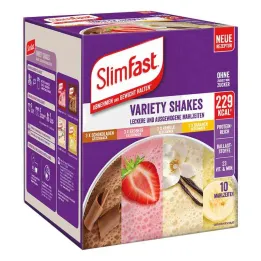 Zestaw próbek Slim Fast Powder mieszany (368 g)