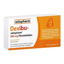 Dexibu-ratiopharm 200 mg tabletki powlekane, 20 szt