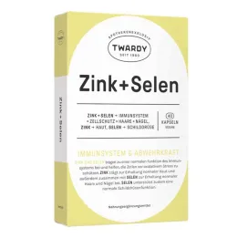 Kapsułki Cynk + Selen wegańskie, 40 szt