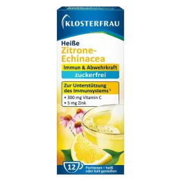 Klosterfrau gorący granulat cytrynowo-echinacea bez cukru, 12X4 g