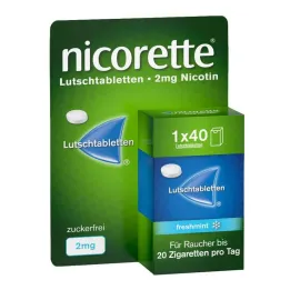 Nicorette Freshmint 2 mg pastylki prasowane, 40 szt