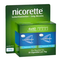 Nicorette Freshmint 2 mg prasowane pastylki do ssania, 160 szt