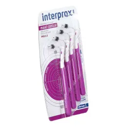 Interprox plus maxi stożkowa fioletowa szczoteczka międzyzębowa, 4 sztuki