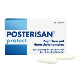 Czopki Posterisan Protect, 25 szt