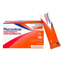 Syrop na kaszel Mucosolvan w saszetkach porcyjnych 15x5 ml