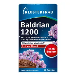 Klosterfrau Waleriana 1200 tabletek, 30 szt
