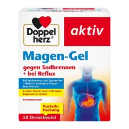 Doppelherz żel żołądkowy na zgagę + refluks, 50x10 ml