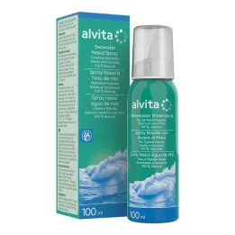Alvita spray do nosa z wodą morską, 100 ml