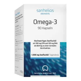Sanhelios Omega-3 kapsułki 1000, 90 sztuk