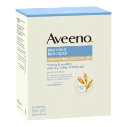 Aveeno Łagodzący dodatek do kąpieli, 8X42 g