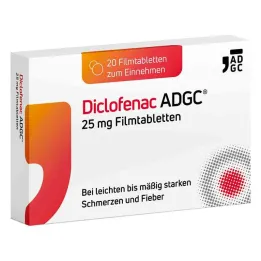 Diklofenak ADGC 25 mg tabletki powlekane, 20 szt