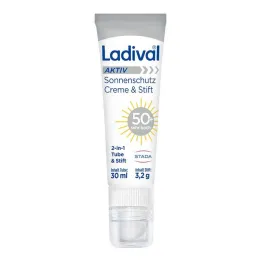 Ladival Aktywny krem przeciwsłoneczny & Pen LSF 50 + , 30 ml