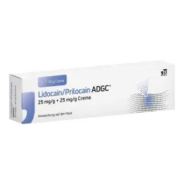 Lidokaina / Prylokaina ADGC 25 mg/g + 25 mg/g krem, 30 g