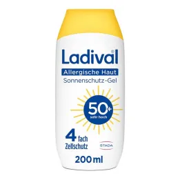Ladival żel ochronny do skóry alergicznej LSF 50+, 200 ml