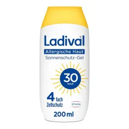 Ladival żel przeciwsłoneczny do skóry alergicznej LSF 30, 200 ml