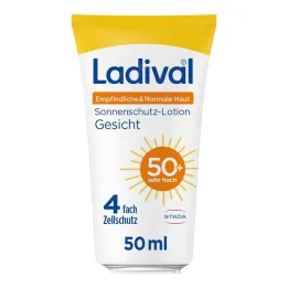 Ladival mleczko do skóry wrażliwej do twarzy LSF 50+, 50 ml