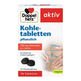 Tabletki z węglem Doppelherz, 30 szt