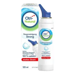 OtriNatural Środek do czyszczenia nosa Mocny, izotoniczny, 0,9% NaCl, 125 ml