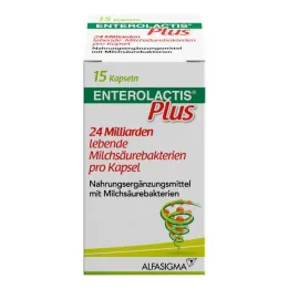 Enterolactis Plus kapsułki, 15 szt