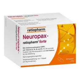 Kapsułki Neuromax-ratiopharm forte, 80 sztuk