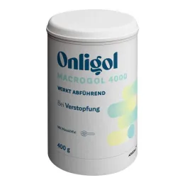 Onligol Macrogol 4000 proszek do sporządzania e.roztworów puszka 400 g