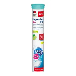 Doppelherz Magnez 500 + B12 tabletki musujące, 15 szt