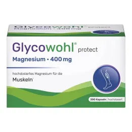 Glycowohl Magnesium 400 mg wegańskie kapsułki wysokodawkowe, 200 szt