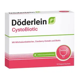 Döderlein Cystobiotyczne bakterie kwasu mlekowego + proszek żurawinowy, 10x4 g