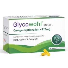 Glycowohl Omega-3 kapsułki 917 mg wegańskie + DHA + EPA + DPA (60 sztuk)