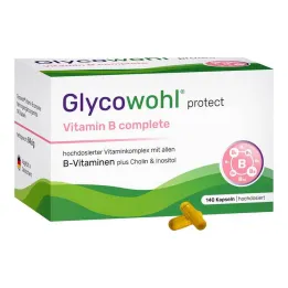 Glycowohl Witamina B kompletna + Inozytol + Cholina w kapsułkach, 140 szt
